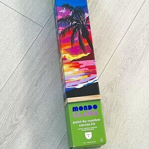 Mondo Llama Paint By Number Canvas Kit